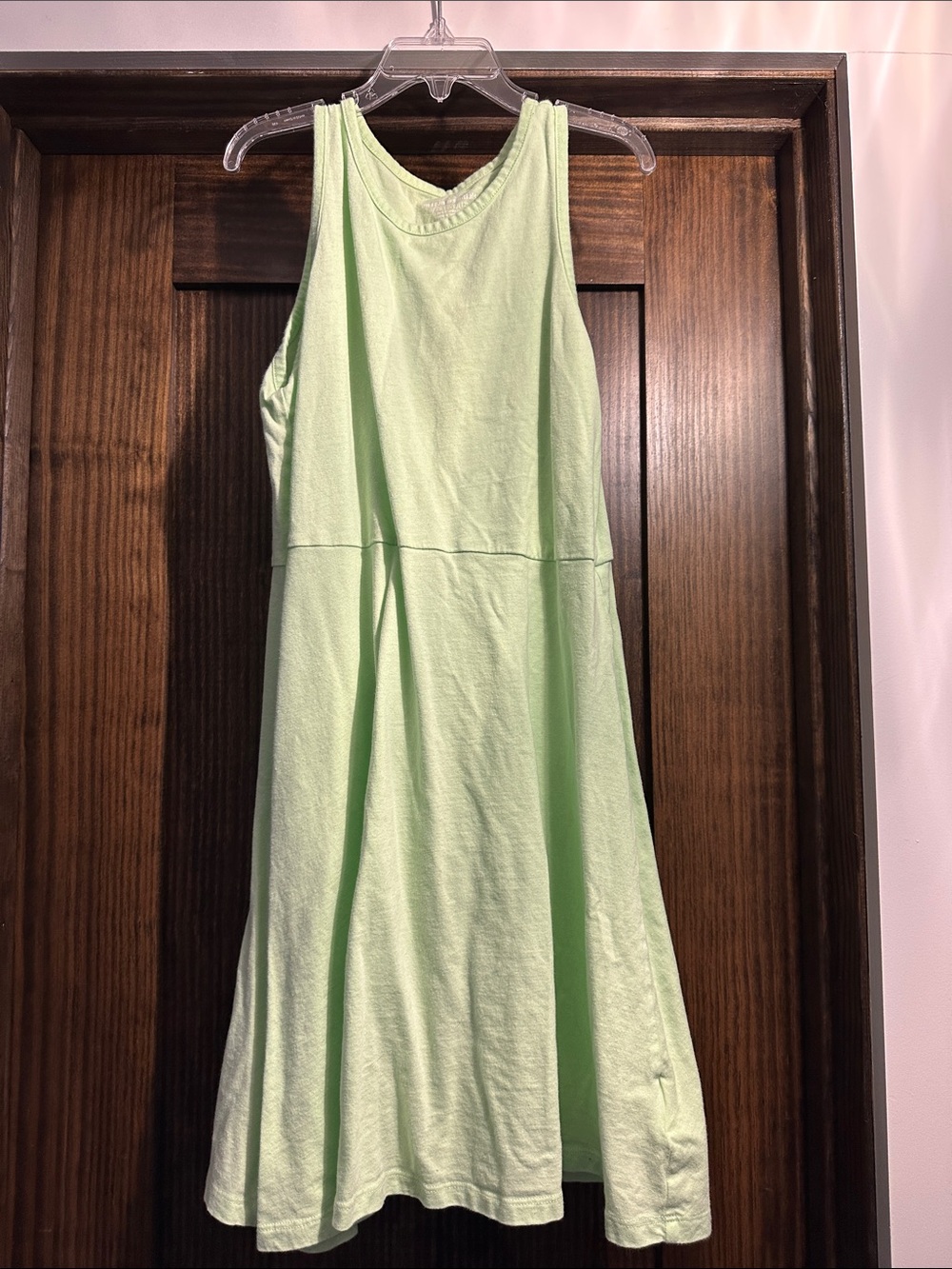 Amazon Essentials Light Green Sleeveless A-Line Midi Dress XL (12)